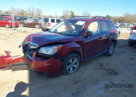 2016 Subaru Forester 2.5I Premium from USA, damaged, VIN JF2SJADC1GH447885